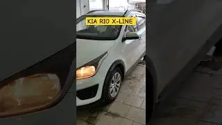 KIA RIO X-LINE | Авточехлы из экокожи. #авто #авточехлы #kiario