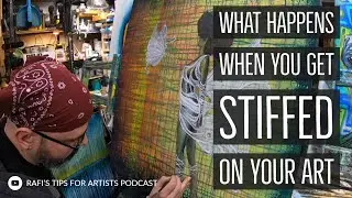 When Someone Doesn't Pay For Their Art Commission, Being Stiffed - Artist Tips Podcast
