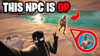 The Most OP NPC in Fortnite...