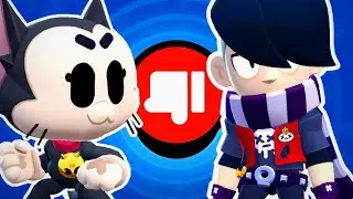 Os BRAWLERS MAIS ODIADOS do BRAWL STARS 💥 !? EDGAR e KIT 🔥 ??