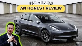 FSD Beta v11.4.8.1 City Street Driving - An Honest Review