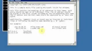 Setting Loopback Adapter