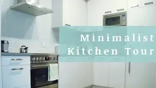 MINIMALIST KITCHEN TOUR | My Studio Apartment