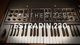 Estradin 230 Rare 3-OSC VCO Analog Synthesizer USSR "Minimoog"