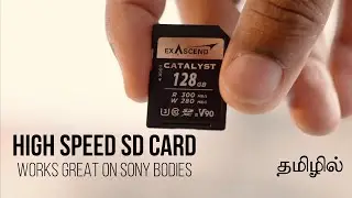 4K 120fps in 10Bit? - No problem! | Exascend V90 UHS II SD CARD