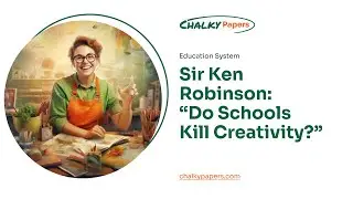Sir Ken Robinson: “Do Schools Kill Creativity?” - Essay Example