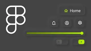 Neumorphism in Figma + Animations