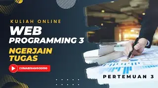 website perpustakan menggunakan codeigniter | Tugas Kuliah Modul Web Programming 3 | Pertemuan 3