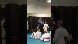 Liam Trying Out Junior Martial Arts