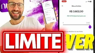 Como VER o LIMITE DISPONÍVEL do CARTÃO NUBANK?