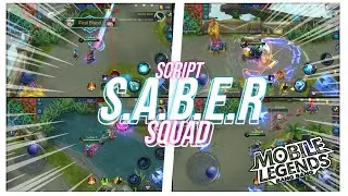 GRATIS !!! Script Skin S.A.B.E.R Squad - Mobile Legend