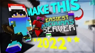 How to make a Minecraft Bedwars Thumbnail! (UPDATED) **2022**