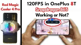 PUBG 120FPS Test on OnePlus 8T | Testing 120FPS in Snapdragon 865