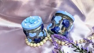 DIY |Best Jam Bottles Craft Ideas | Let's Recycled ♻️ your Glass Jar with Me 😉 #glassjars decor idea