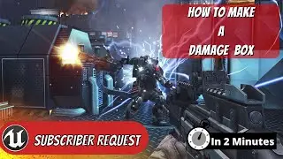Damage Box | Deal Damage - Unreal Engine Tutorial