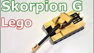 Лего мини танк Skorpion G (самоделка из лего)