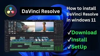 How to install Da Vinci resolve studio for free | Best video editing software available for free
