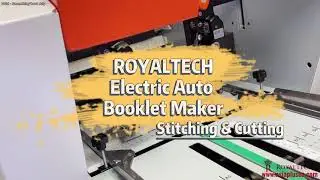 ROYALTECH Electric Wire Booklet Maker _ Demo/Tutorial