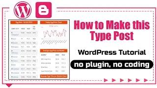 🔥🔥 How to Add Responsive Table without Extra Plugin, No Coding