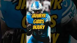 Jahmyr Gibbs got hurt? #jahmyrgibbs #lions #nfl