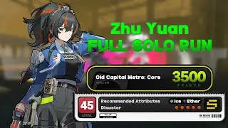 M0S1 Zhu Yuan Full SOLO Hollow Zero Run - Old Capital Metro: Core (ZZZ)