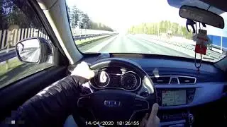 Geely Atlas разгон до 180 км/ч