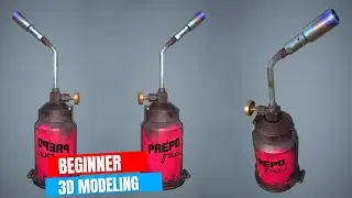 Fuel Tank 3D Modeling Tutorial in Autodesk Maya | Game Asset Design | Hard Surface Modeling