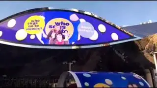 Mentos campaign - big screen Birmingham train station