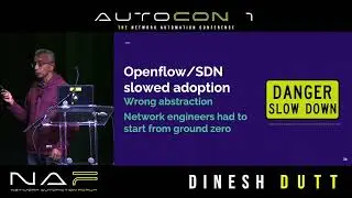 AutoCon 1 Opening Keynote - Dinesh Dutt