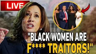 Kamala Harris FREAKS OUT CRYING After Black WOMEN Start VIRAL MOVEMENT To Vote Trump & NOT HER