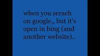 Bing Automaticaly Set As Default Search 100% solution..
