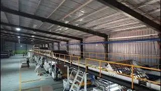 1850mm corrugated cardboard production line