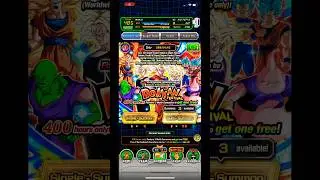 Got them on my FIRST MULTI SUMMON | Dragon Ball Z Dokkan Battle #dokkanbattle #shorts #dokkan