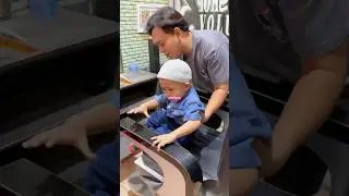 SI BOCIL DI PAKSA POTONG RAMBUT 
