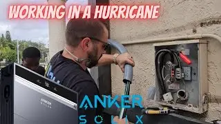 Live service change in Hurricane Helene details on Anker Solix X1 @ re+ Anihime & Tesla Powerwall 3