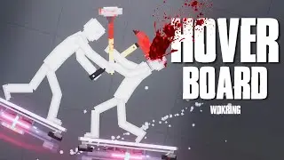 People fight each other on HOVER BOARD - People Playground 1.27.5