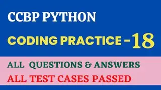 Coding Practice - 18 | Comparing Strings & Naming Variables | Python | CCBP 4.0