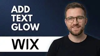 How to Add GLOW to any text in Wix (Step By Step 2026)