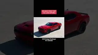 NEW V8 CARS that you can afford