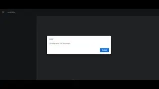 Failed to load PDF document