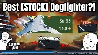 I Tried [STOCK] Su-33 and it's...💀🔥(I lost 11k GE) | Top Tier WORST Nightmares Experience!