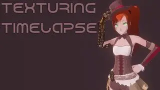 Texturing Steampunk Arm and Clothing | Timelapse