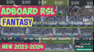 PES 2021 Saudi League Adboards (Fantasy) For SPFL24 Update Season 2023
