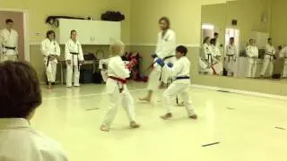 Brown & Black Belt Boys Kumite / Sparring | CK vs Stonewall | Shotokan Karate 2013