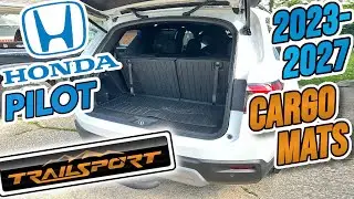 What's the Best Honda Pilot Cargo Foldable Mat 2023-2027. EX-L, TrailSport, Touring and Elite.