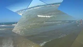 Говорят, что море утром силу дает, а вечером забирает... После шторма, 30.07.2023.
