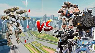WR🔥 Eiffel[Nerf] VS All Titans Comparison |WAR ROBOTS|