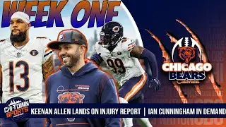 Keenan Allen Lands On Injury Report At Risk To Miss Week 1 | Could Bears Lose Ian Cunningham?