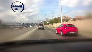 Красноярск,улицы,мост,дорога.Предпоследний день лета 2018