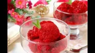 Как приготовить клубничный сорбет